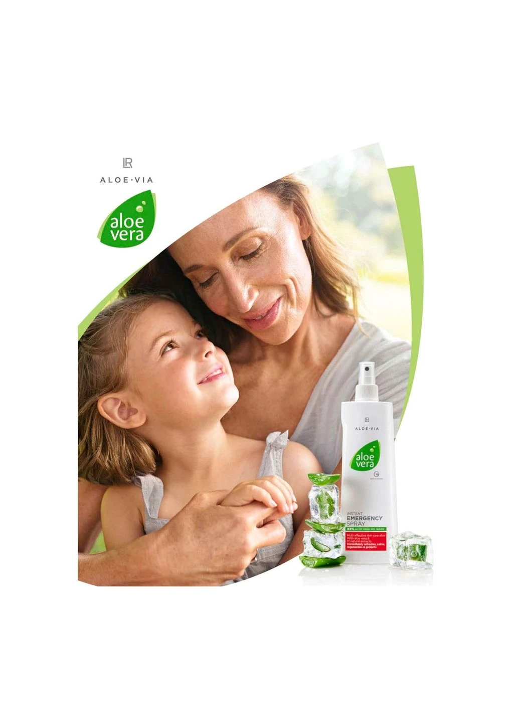 Алоэ Вера 83% спрей Скорая помощь универсальный (Emergency spray Aloe Vera), 400 мл LR (369927321)
