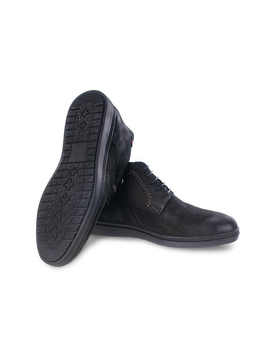 Черные зимние ботинки 7194103 цвет черный Carlo Delari