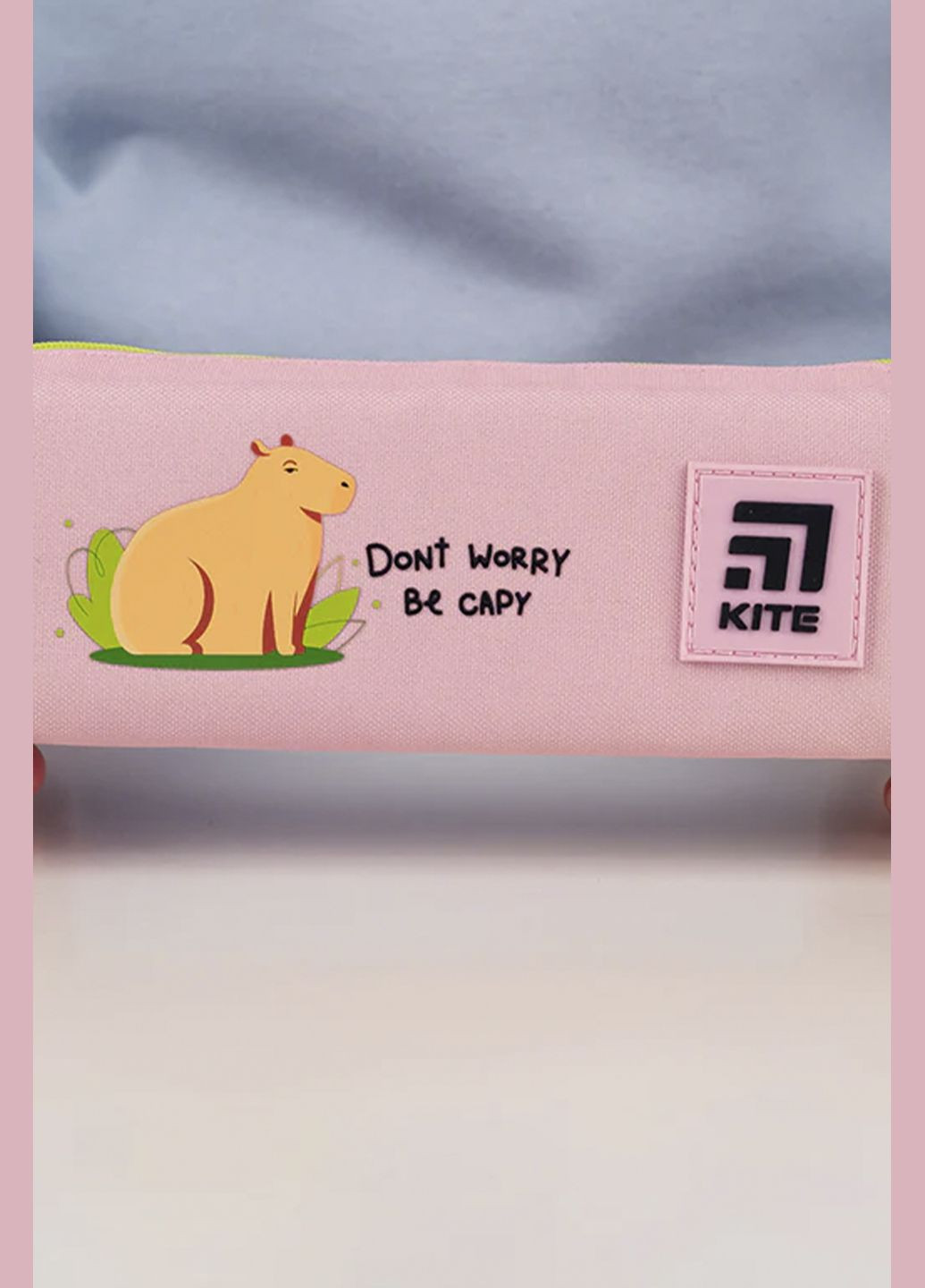 Пенал школьный цвет розовый ЦБ-00281123 Kite (341485732)