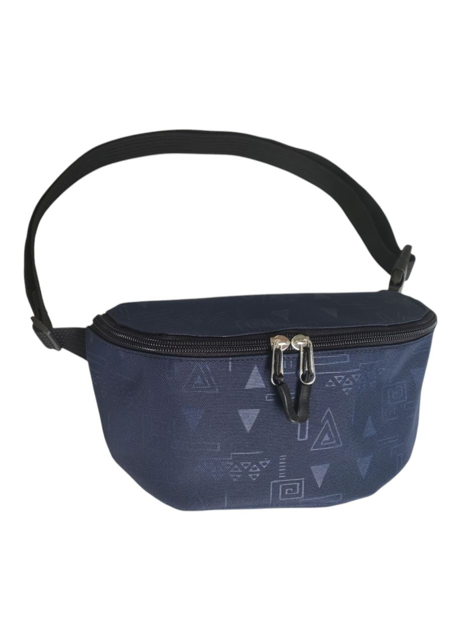 Поясная сумка бананка Plutcor 23×15×6,5 см синяя No Brand (334689465)