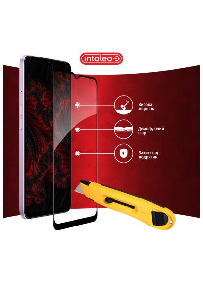 Скло захисне (1283126565175) Intaleo Full Glue Oppo A58 (366482439)
