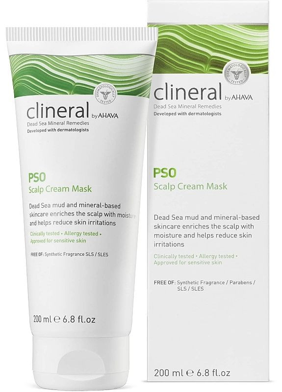 Крем-маска для кожи головы Clineral Pso Scalp Cream Mask 200ml (2-1052010) Ahava (380159589)