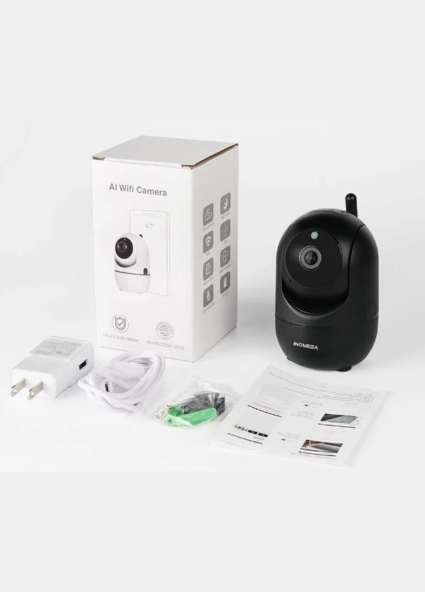Ip-камера Inqmega HD поворотна WiFi 1080P Автостеження Black Sony (335834696)