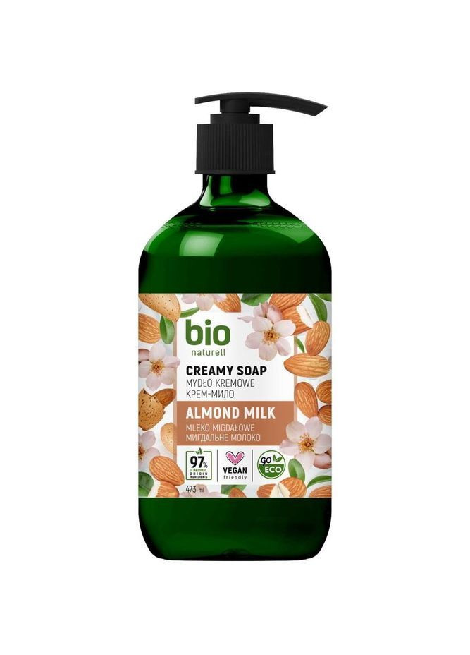 Крем-мило Almond milk 473 мл Bio Naturell 4820168434242 (367019821)