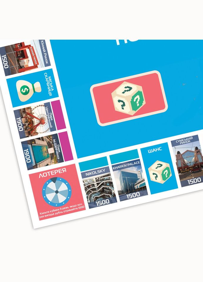 Настільна гра "Монополія Бізнес по-Харківськи" PLR-0027 Flixplay (306436221)