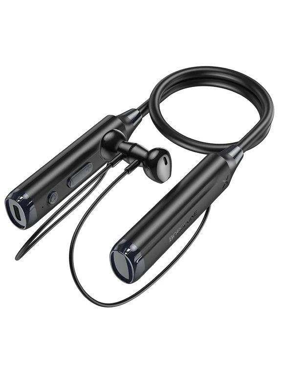 Бездротові спортивні навушники Perfect neckband BT earphones (6941991103704) Borofone BE64 (372685177)