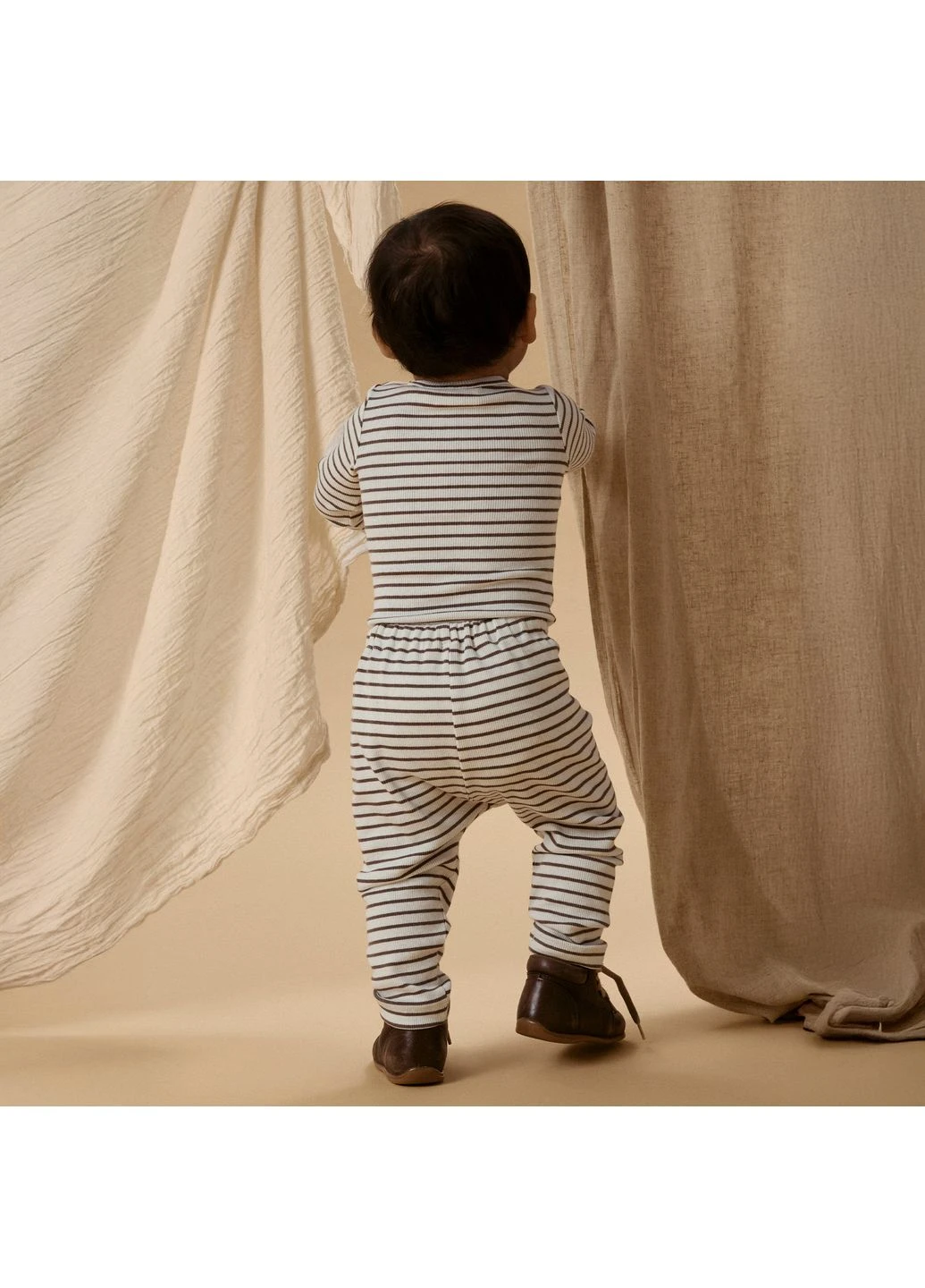 Бежевые брюки Lil'Atelier