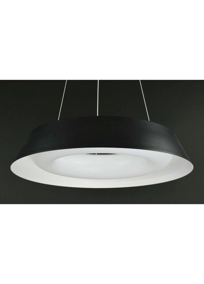 Люстра світлодіодна підвісна LED світильник для квартири на стелю ледве з пультом 27576 Чорний 25-90х50х50 см. Sunnysky (335975546)