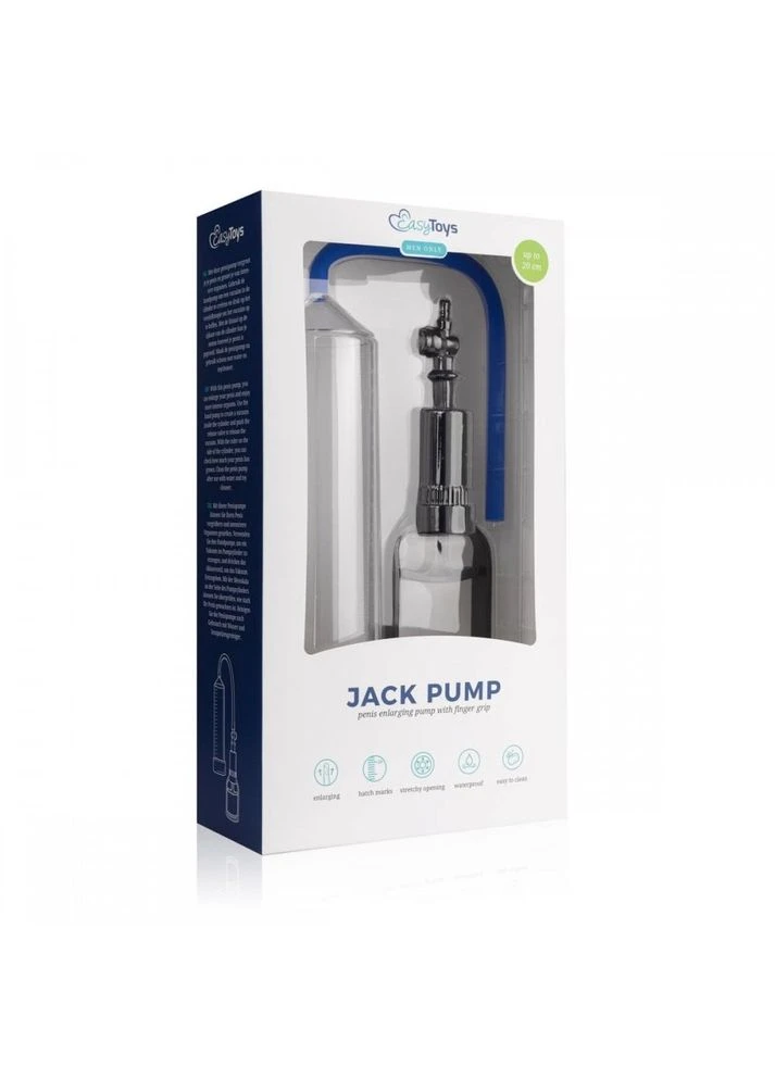 Насос для пениса Finger Grip Penis Pump Clear EasyToys (302316171)