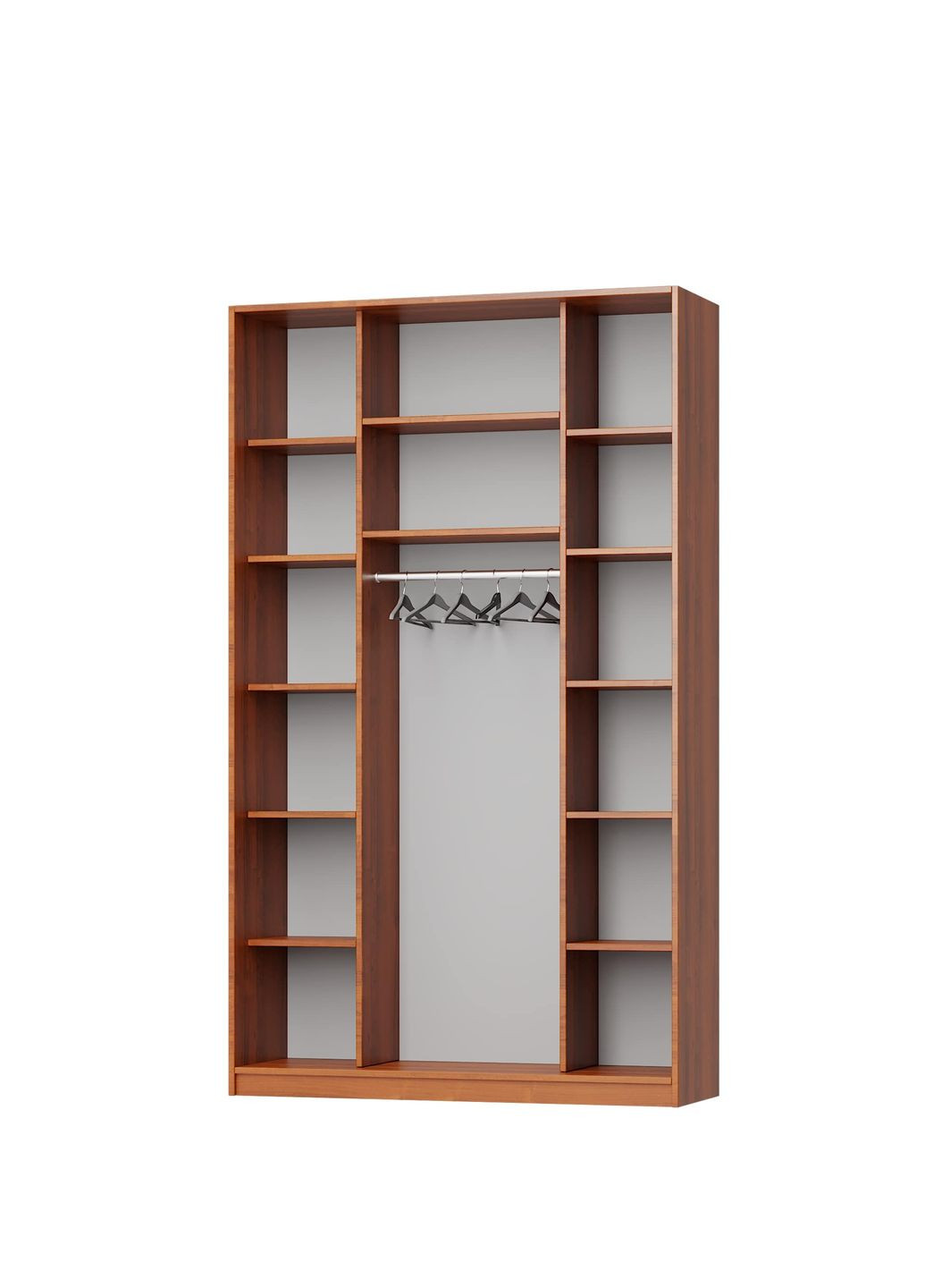 Шкаф-купе двухдверный Комбо AL 2 Зеркала 150x60x240 см (MBS-4184) MebelStar (359449422)