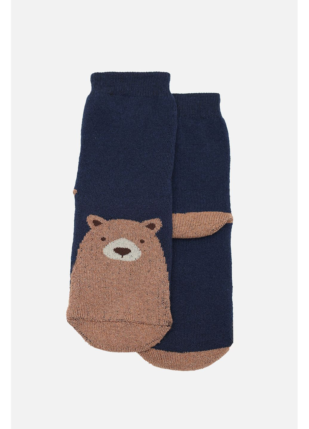 Тёмно-синие носки средние для мальчика цвет темно-синий cb-00284769 Yuki зима (366038025)