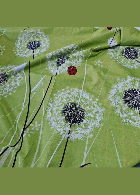 Постільна білизна Весняний ранок Бязь Люкс Сімейна на резинці MERISET (322741683)