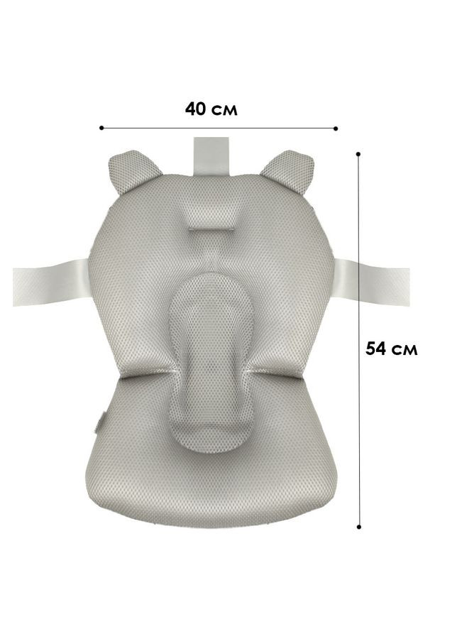 Матрацик-килимок у ванну Bestbaby 330P Blue Stars для дитини з кріпленнями 19 шт. Baby Best (352011463)