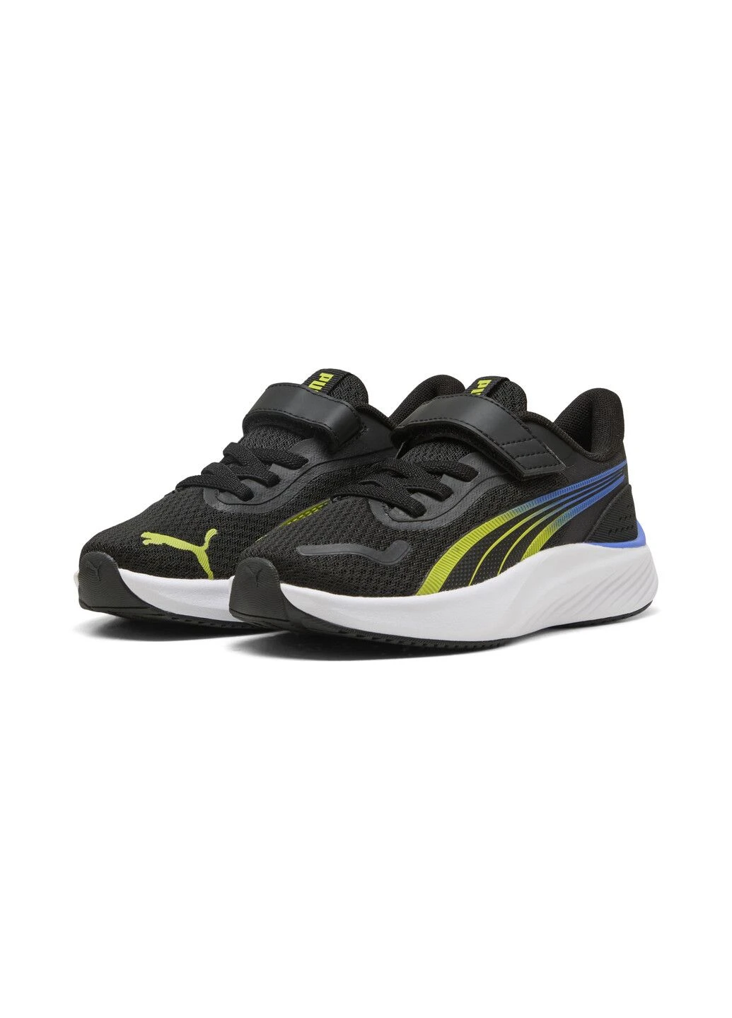 Чорні всесезонні дитячі кросівки pounce lite sneakers kids Puma
