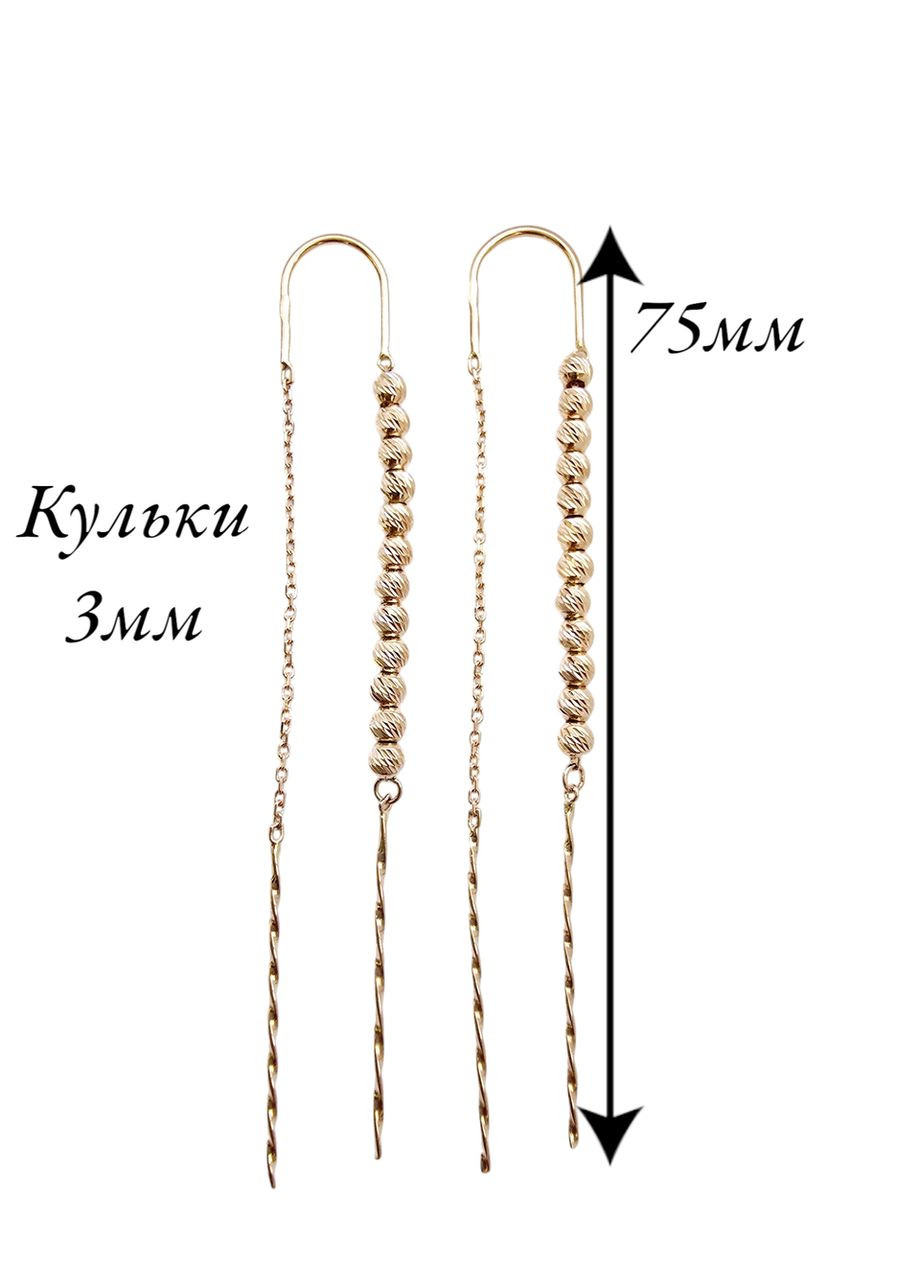 Золотые серьги с бриллиантами. Tango (354700150)