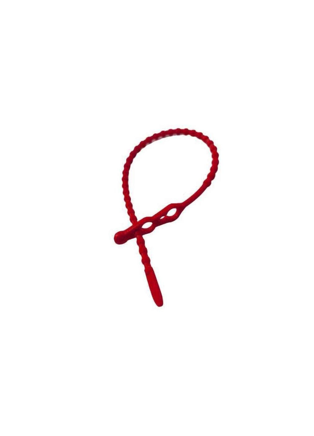 Хомут хозяйственный многоразовый с защитой от УФ L=240мм Тирапласт (30шт) красный ТМ ГЕМОПЛАСТ Гемопласт (303810104)