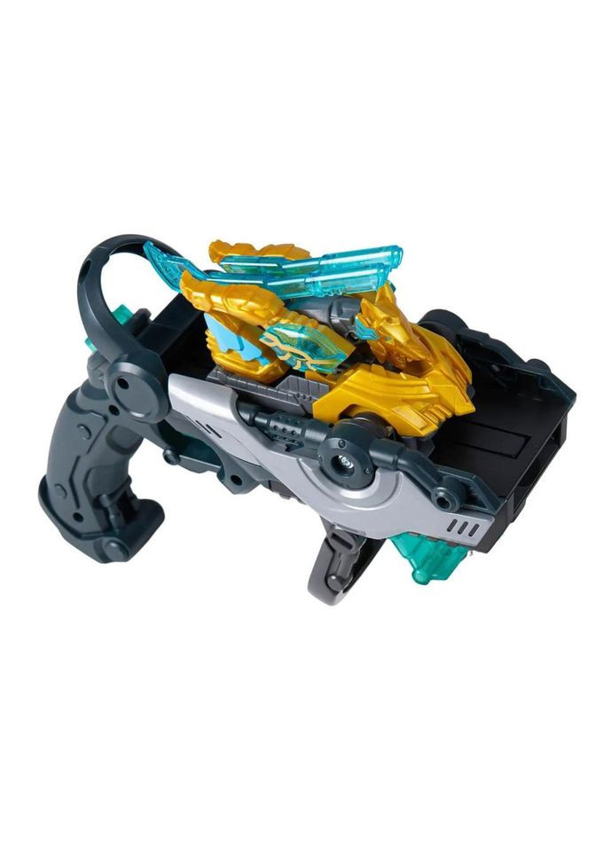 Детский игровой набор S5 L1 СОЛЕНТ Screechers Wild! EU686114 запускатель-бластер, машинка-трансформер No Brand (330601446)