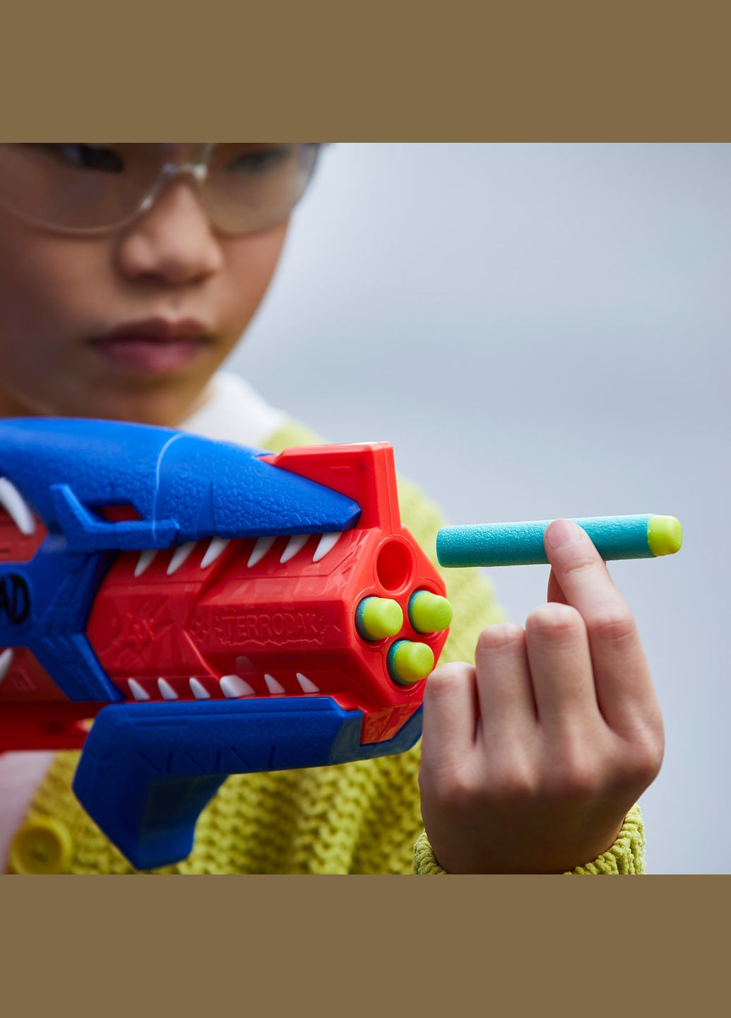 Бластер Hasbro Terrodak, с 12 стрелами () Nerf F6313 (328401959)