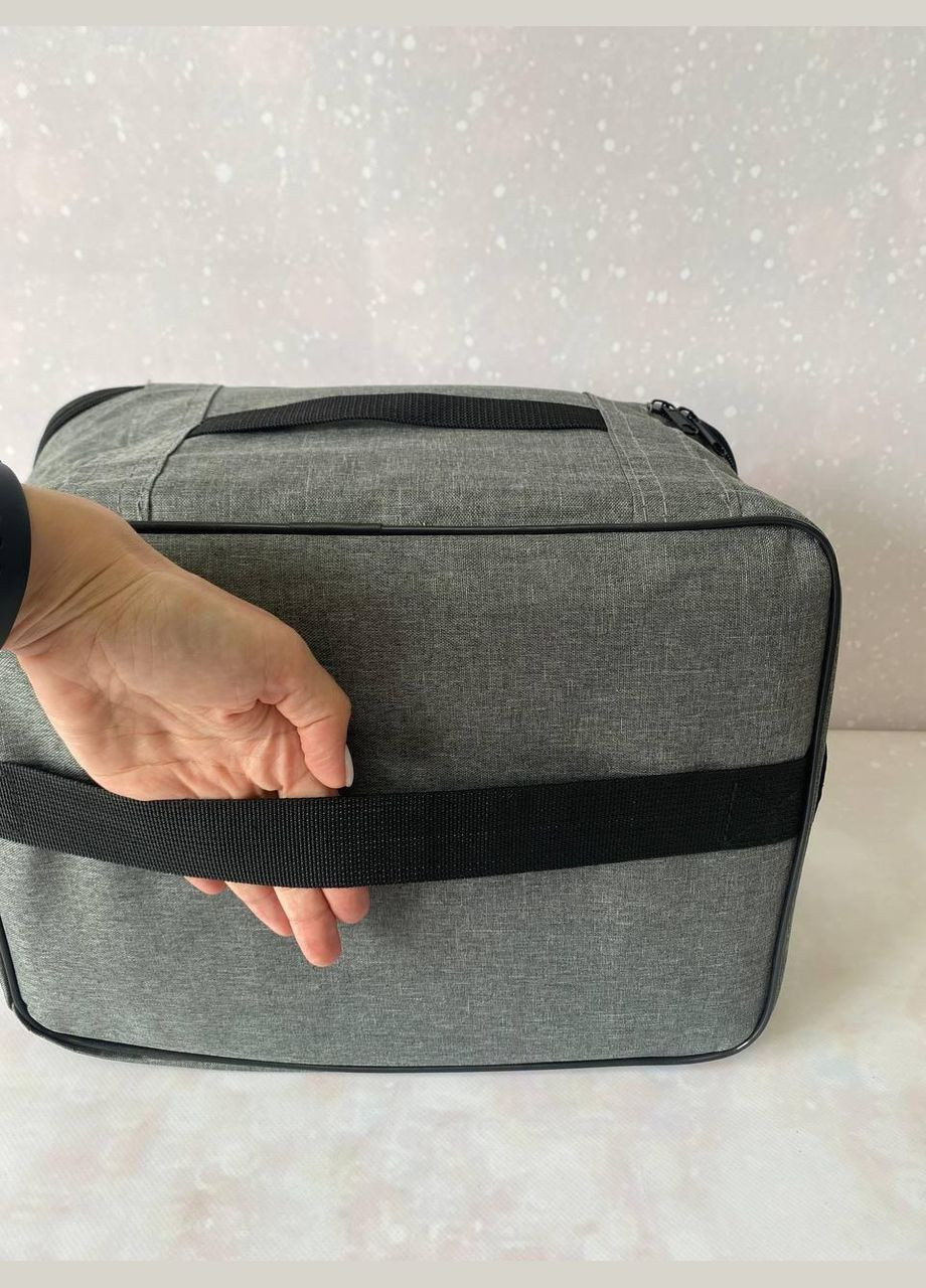 Кейс-органайзер для документів і гаджетів з кодовим замовком Сіра No Brand (321971923)