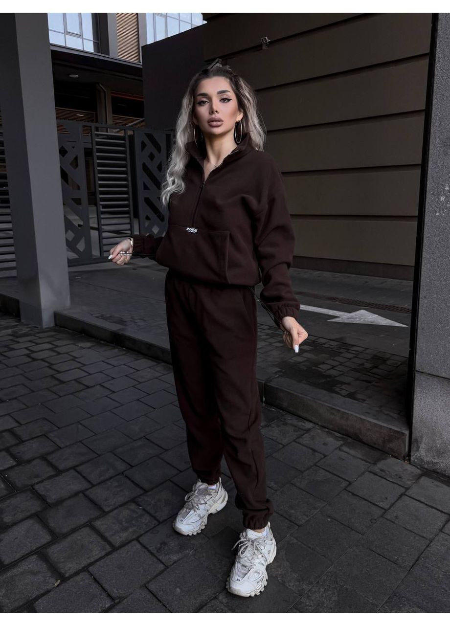 Женский флисовый спортивный костюм FINO Mode (362257253)