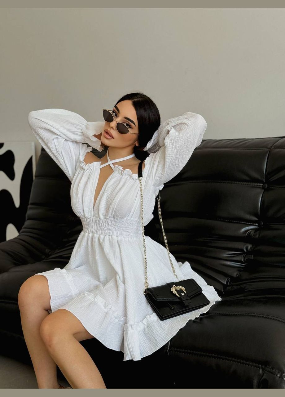 Білий сукня No Brand