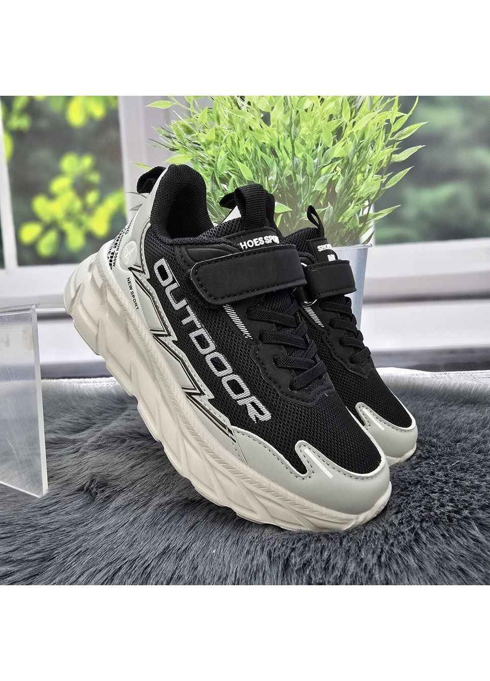 Чорні Осінні кросівки підліткові BBT