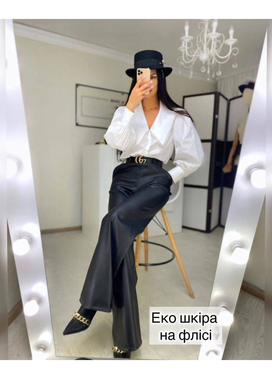 Штаны женские из экокожи Style Point (363853448)