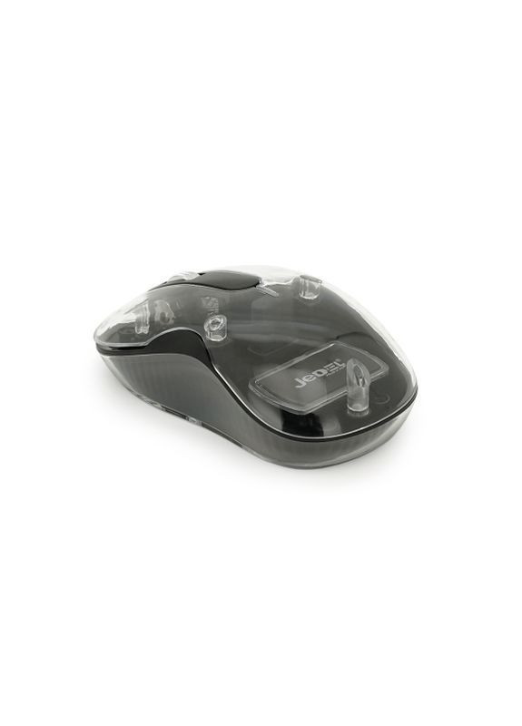 Мышь беспроводная WD141, 1200-1600DPI, Black, 2.4GHZ+Bluetooth 5.0, Box Jedel (366667879)