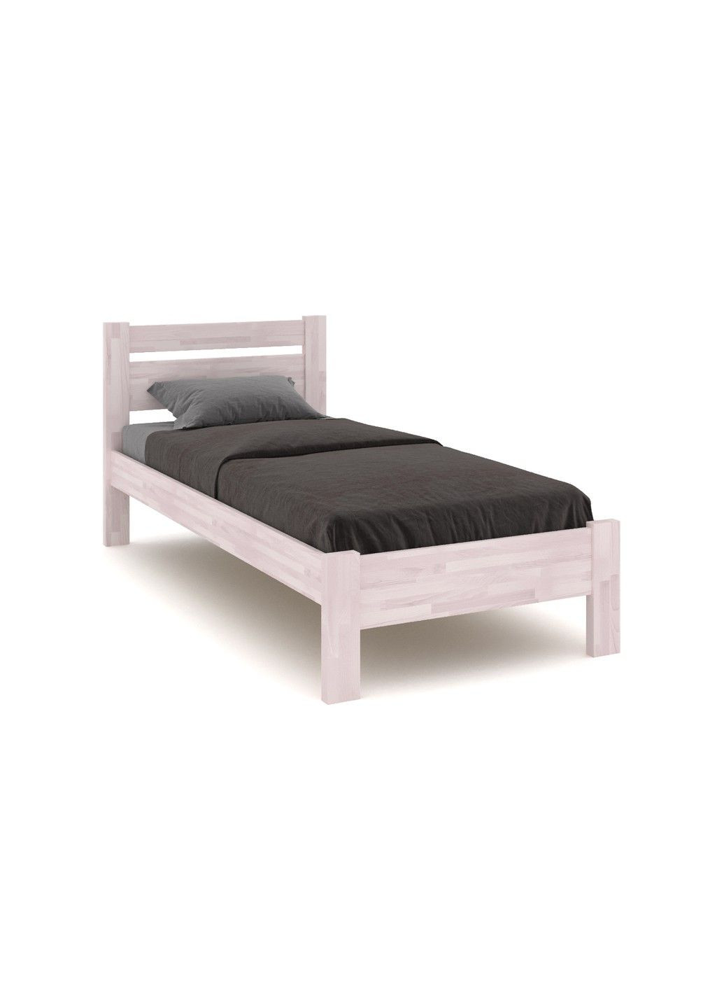 Кровать Невада бук 80х200 масло белый ivory Fagus (303724129)