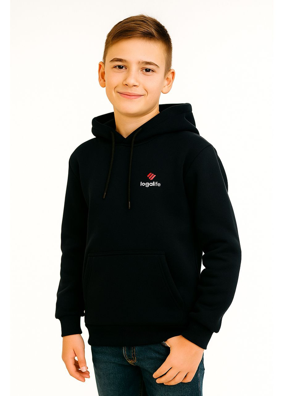 Худі дитяче для хлопчика 9-12 років синє (5004-04) 152 No Brand (367837428)