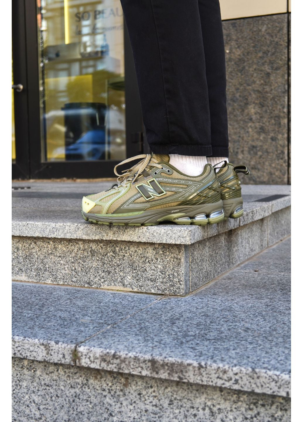 Цветные демисезонные кроссовки мужские new balance 1906r olive нью беланс 1906r No Brand