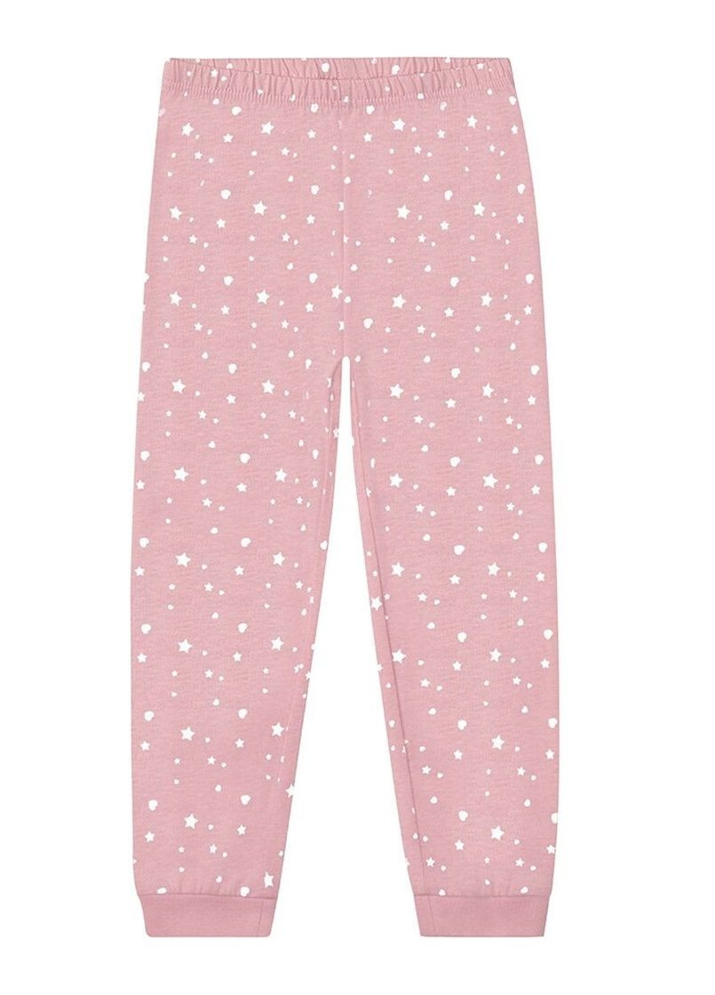 Розовая всесезон пижама футболка + брюки Nickelodeon