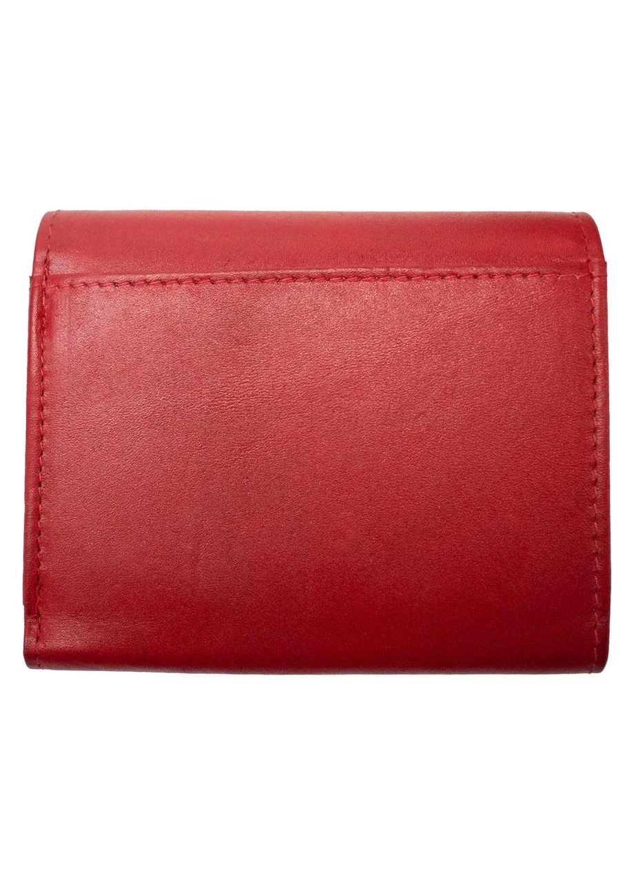 Гаманець жіночий шкіряний RFID Red (P8274-2) Semi Line (382385344)