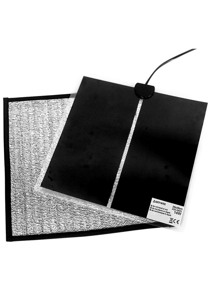 Термоізоляційний килимок для нагрівальних матів HeatArmor 14W 30x30см Terrario (327433161)