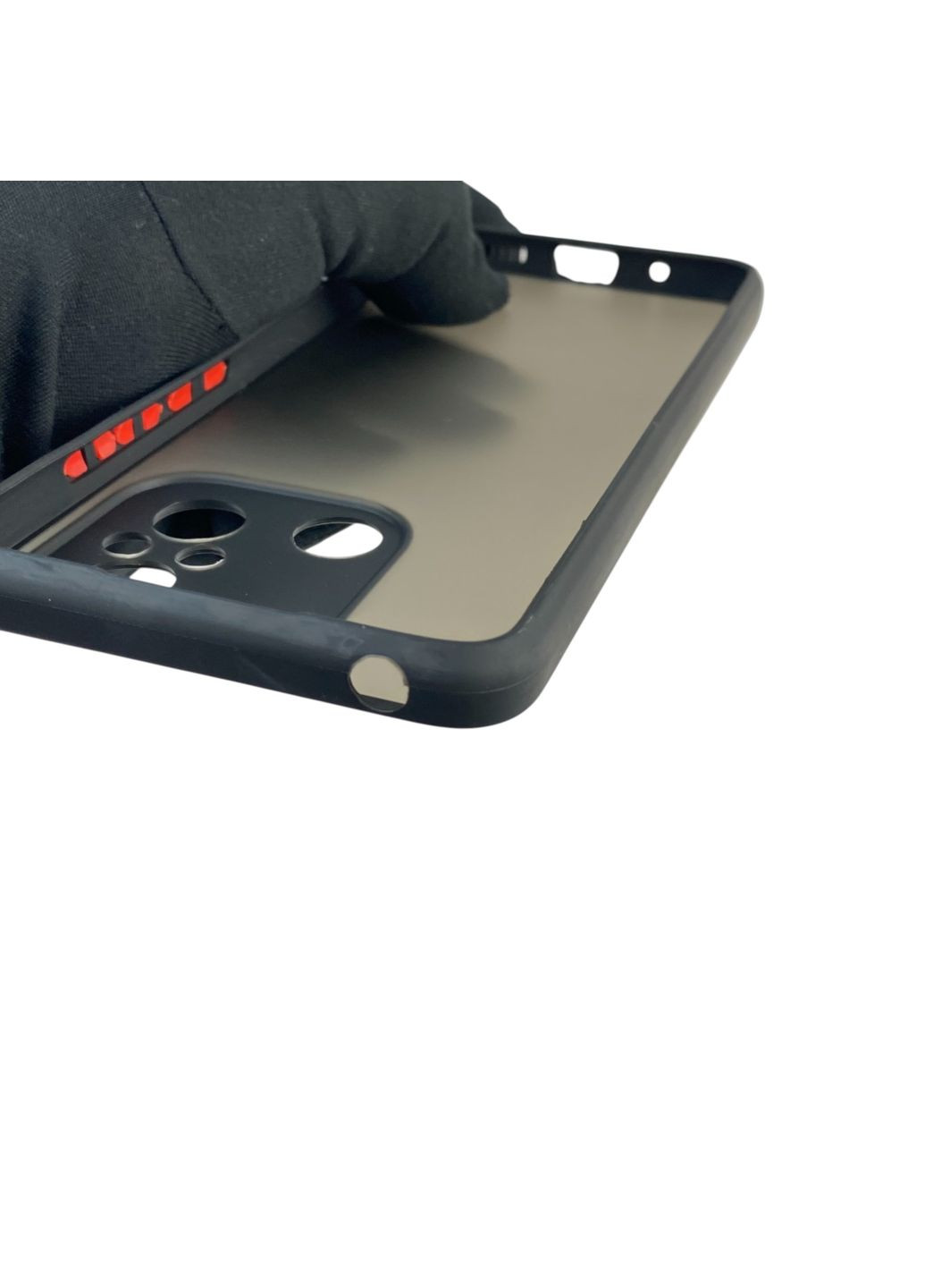 Чохол для телефона Redmi 12C з високими бортами із захистом камери на сяомі редмі 12с чорний Xiaomi (366234283)