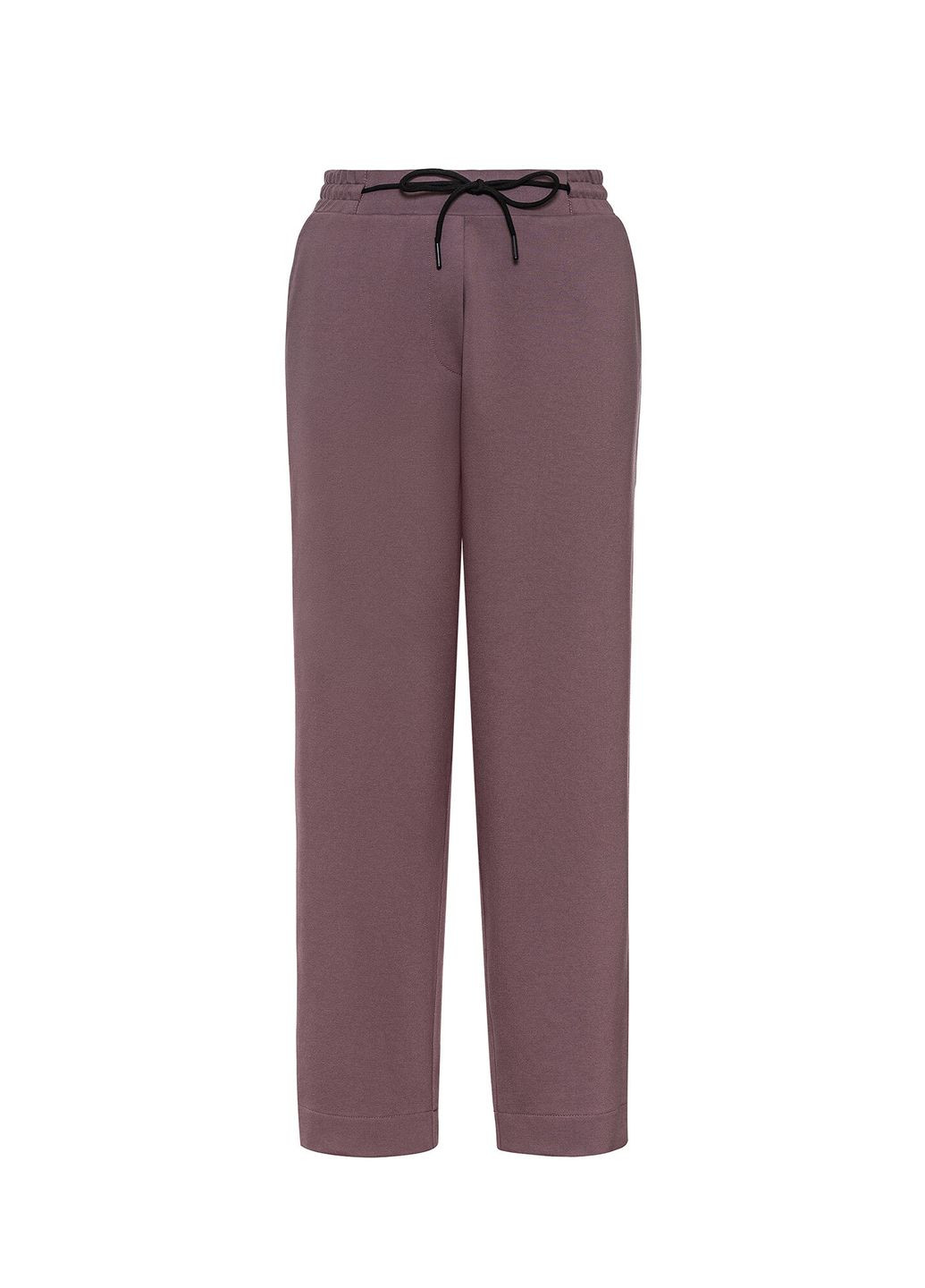 Фиолетовые кэжуал демисезонные укороченные брюки Garne