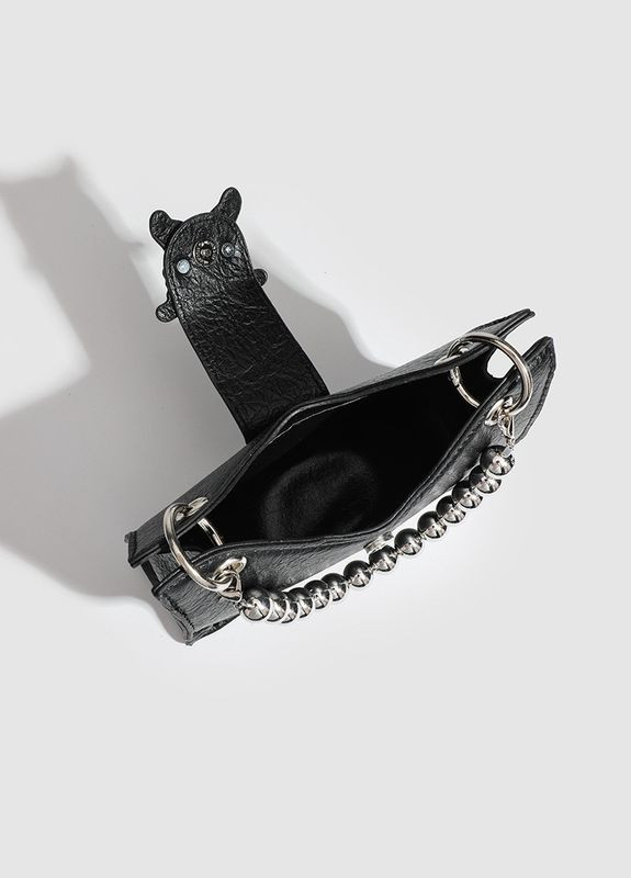 Женская сумка бабочка кросс-боди черная No Brand (313235533)