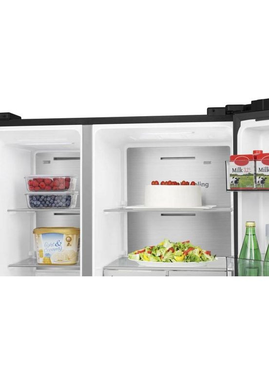 Холодильник RS818N4TFE (BCD628WY) side-by-side Hisense