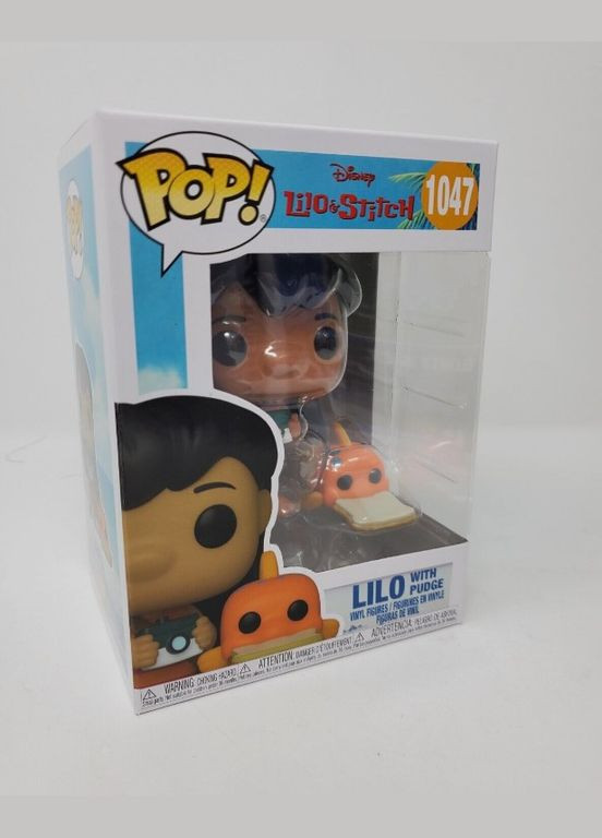 Ліло та Стіч фігурка Фанко поп Pop Ліло з Пуджем Lilo & Stitch Lilo With Pudge Pop ігрова вінілова фігурка# 1047 Funko (293515196)