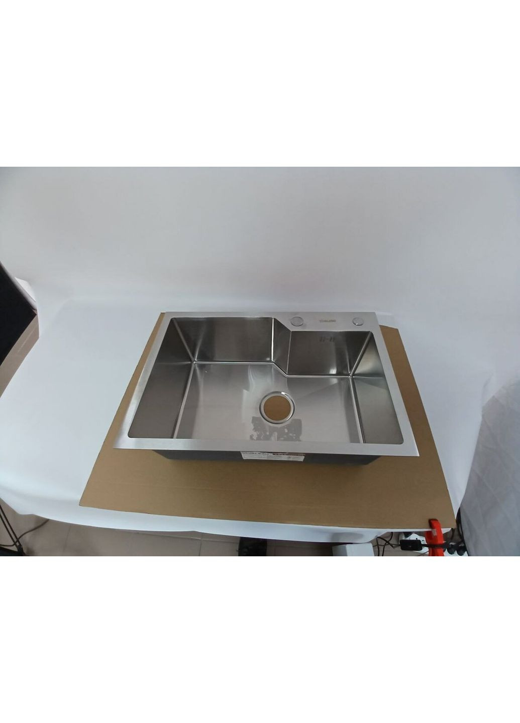 Кухонная мойка Handmade 65х43 нержавейка (3,0/0,8) Valeso (336937488)