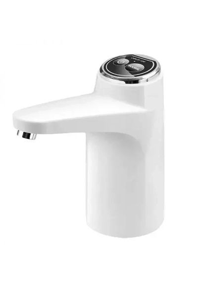 Автоматическая помпа для воды аккумуляторная 800 мА-ч с выбором объема, насос бутилированной воды, белая No Brand (364674774)