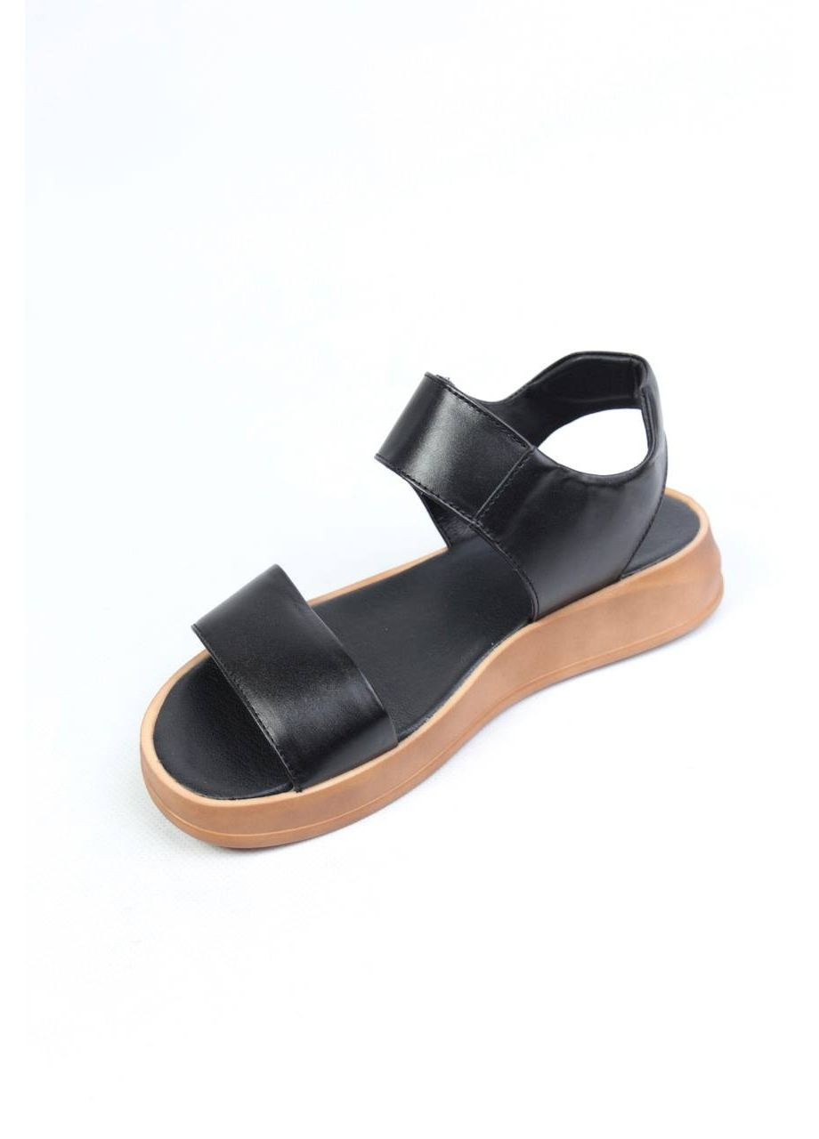 Черные босоножки Benito без застежки