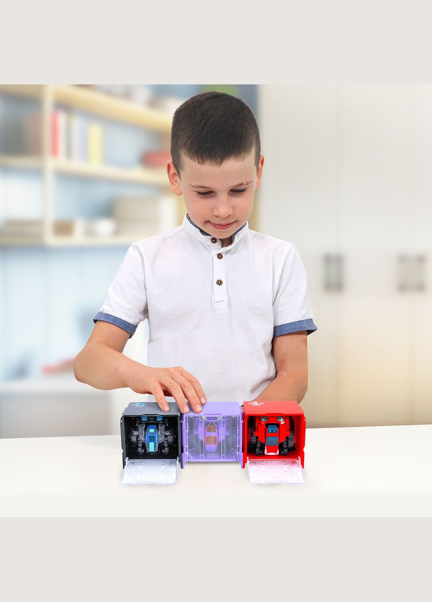 Динозавр-трансформер Пурпурный Раптор-бот, бокс для хранения () DINOSTER EU580840-2 (332955041)