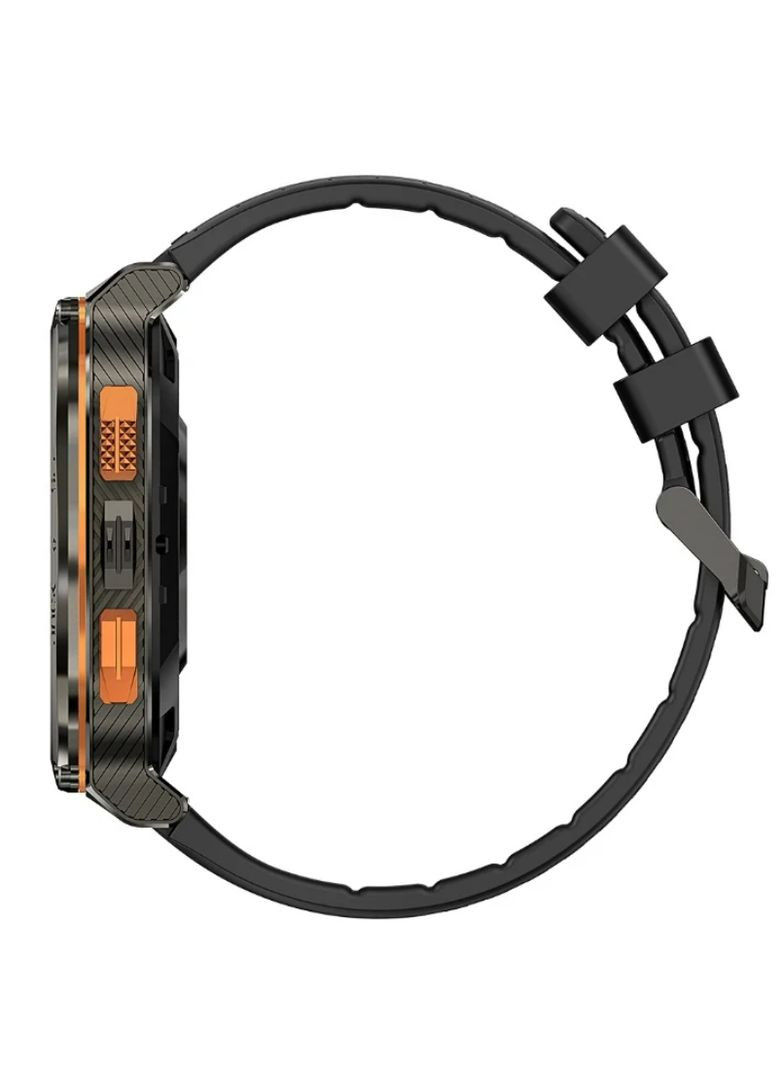 Тактические смарт часы Black + Compass GPS UWatch Kospet Tank M3 Ultra (303356819)