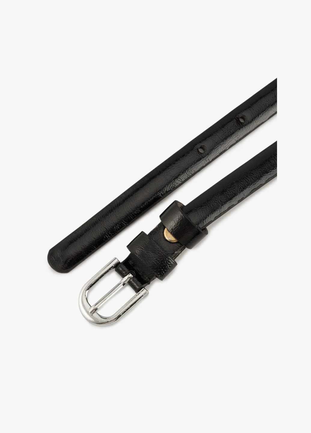 Ремень для девочки РЕМЕНЬ 1,2 глянец 1,5 см Черный shop (2000999233333) No Brand (362902606)