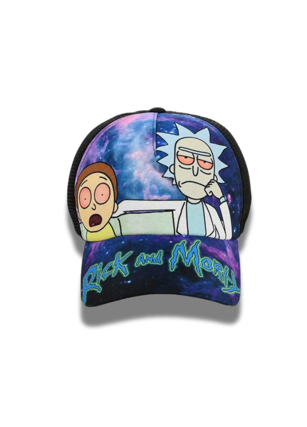 Летняя кепка с сеткой Рик и Морти / Rick and Morty No Brand Кепка із сіткою та принтом (334673671)