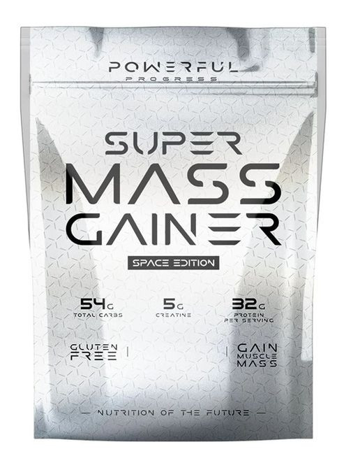Super Mass Gainer 4000 g /40 servings/ Cappuccino Powerful Progress (317286821)