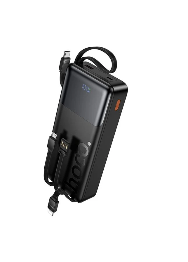 Універсальна Мобільна Батарея Power Bank J156A Founder 22.5W+PD20W fully compatible power bank with four cables 20000mAh Hoco (399347655)