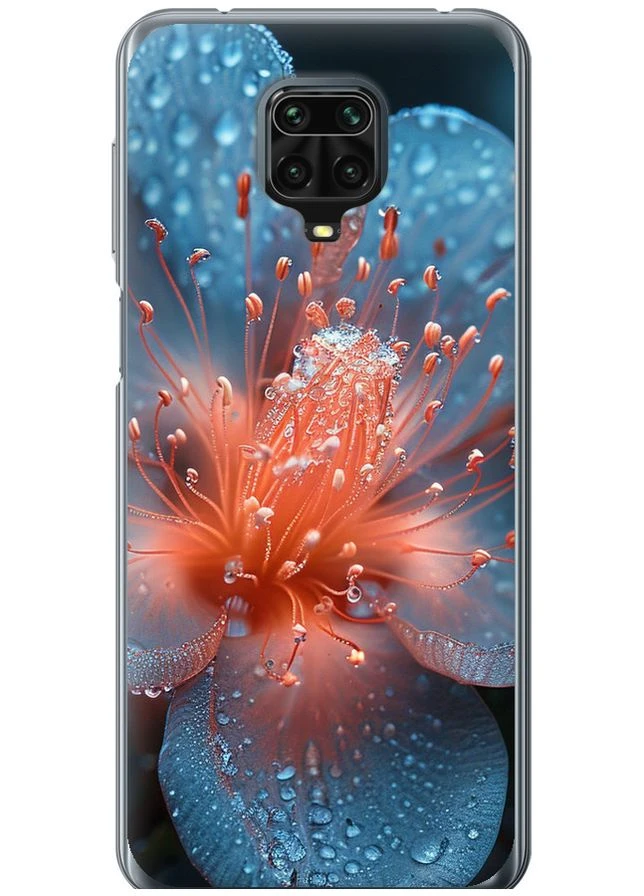2D пластиковий чохол 'Роса на квітці' для Endorphone Xiaomi Redmi Note 9 Pro (285111597)