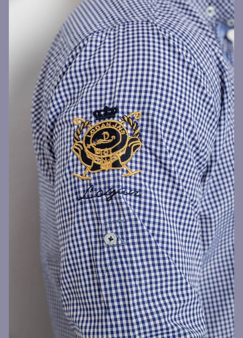 Синяя рубашка Ager